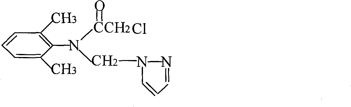 Herbicidal composition containing quinclorac and metazachlor