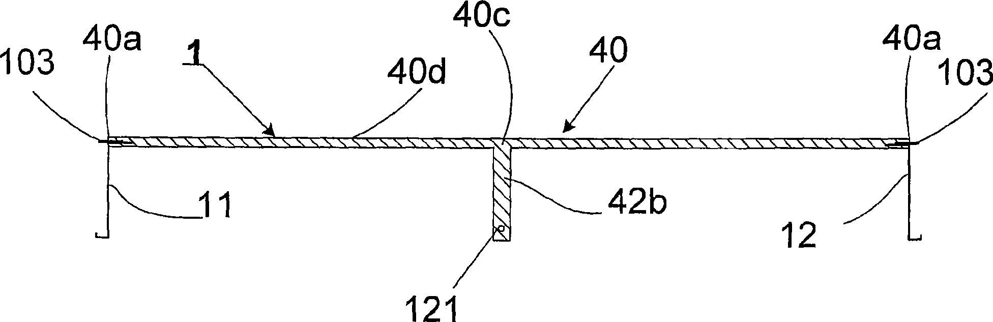 A building element and a building structure comprising the building element