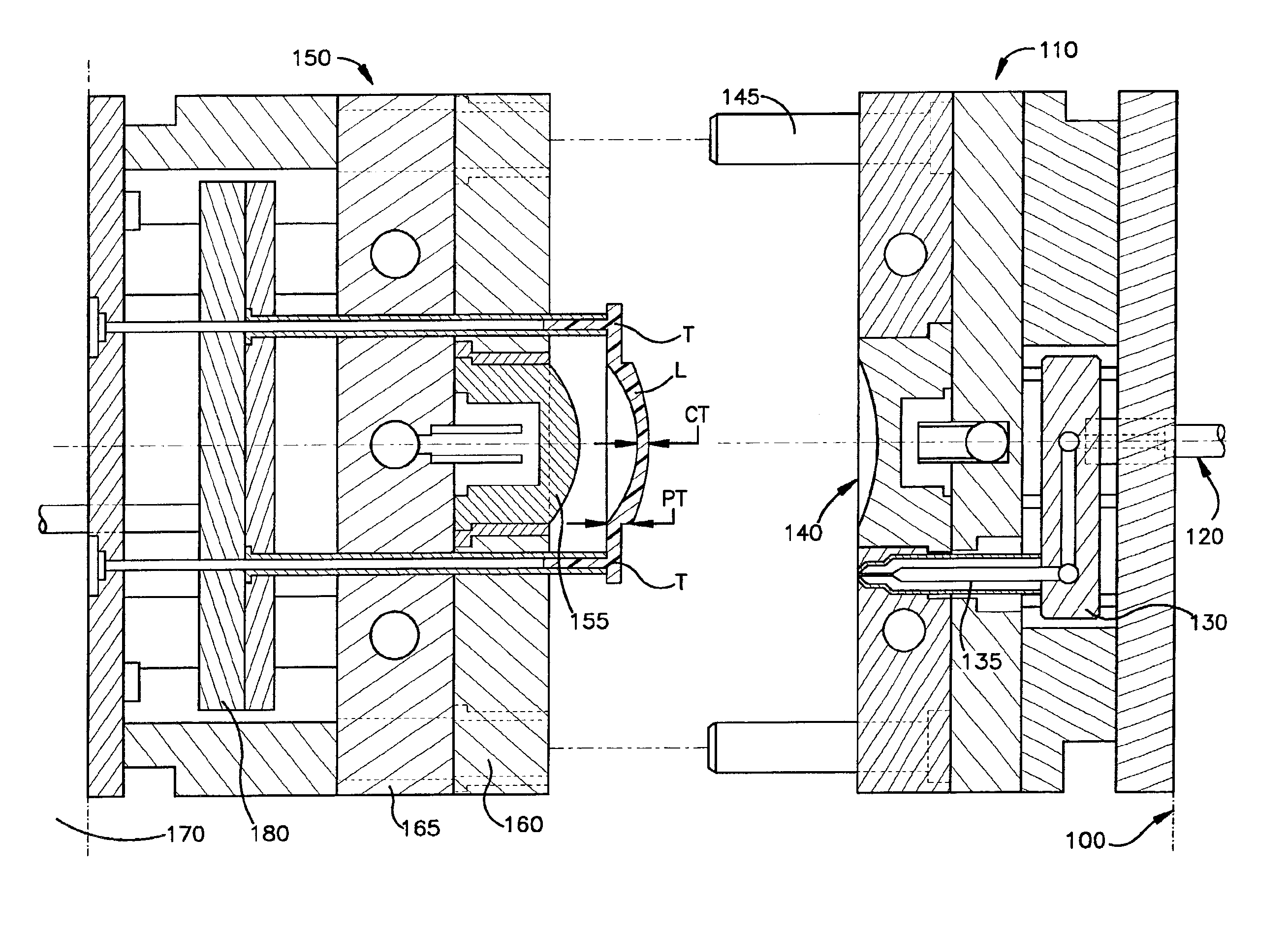 Stress-relieved acrylic optical lenses and methods of manufacture by injection coining molding