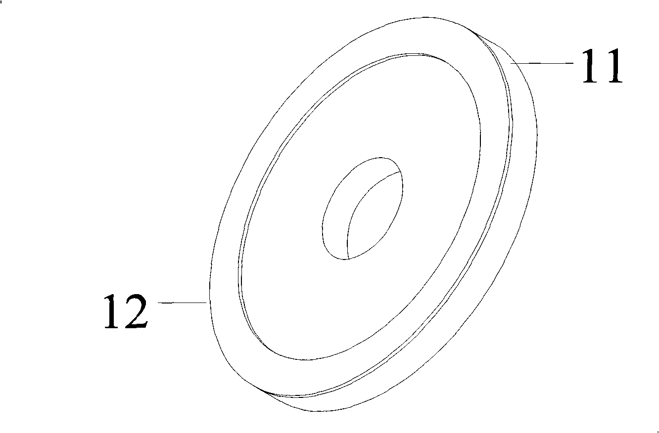 Combined polarization plate used for microphone and manufacturing method thereof