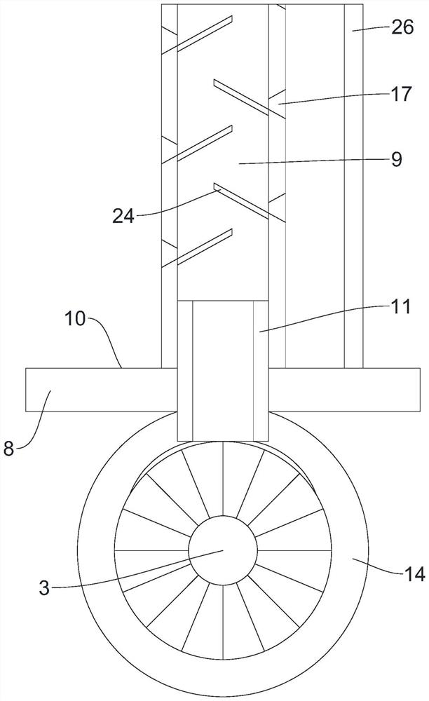 Heat exchange device for weaving setting machine