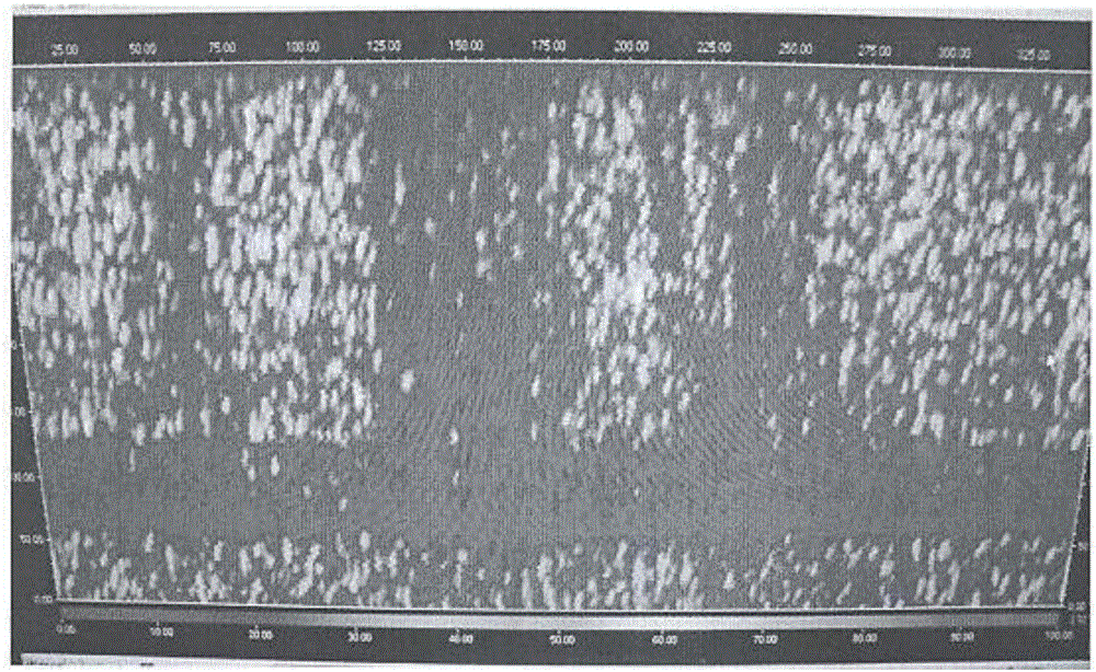 Subsurface focused ultrasound water immersion detection method