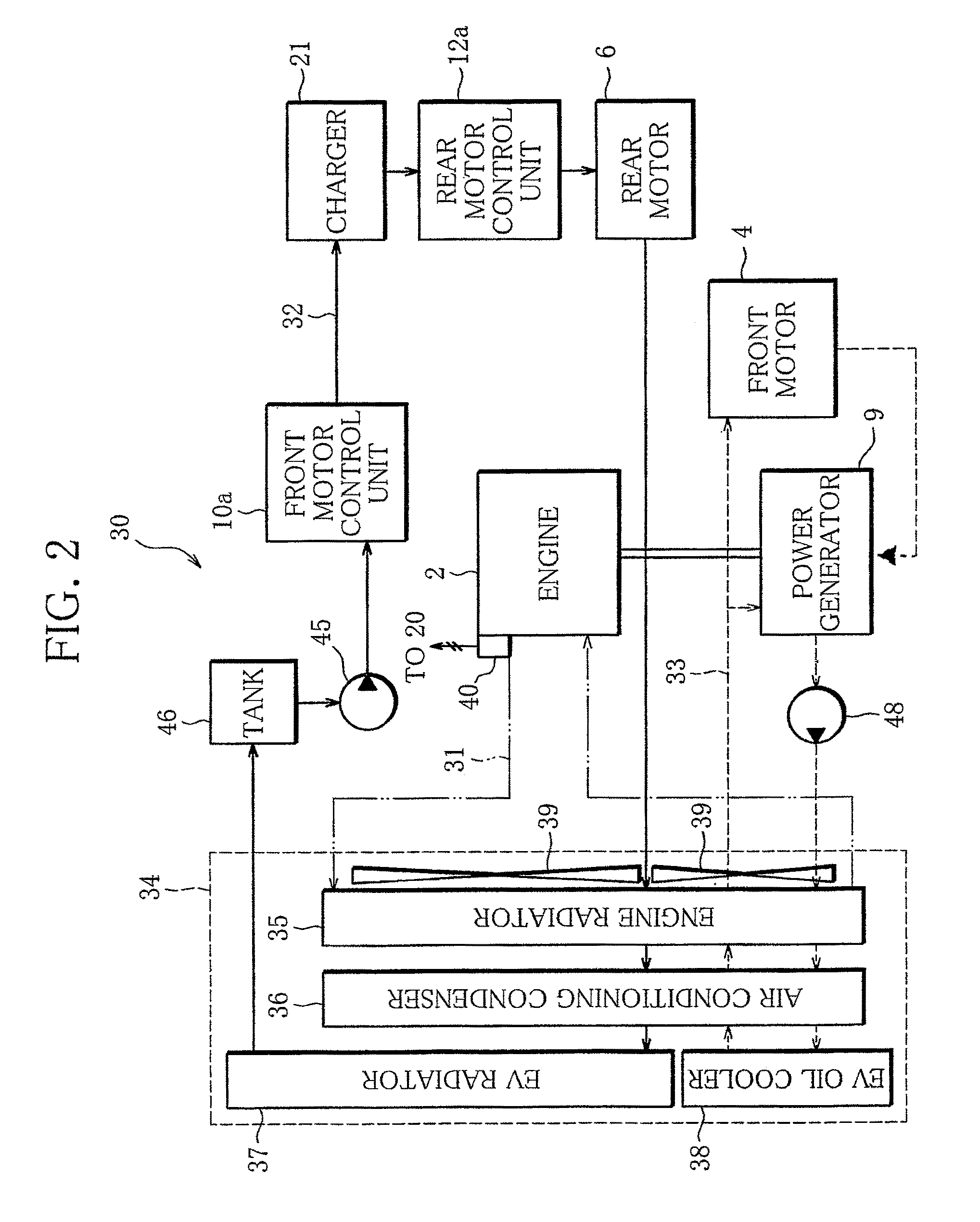 Charge control device for hybrid vehicle