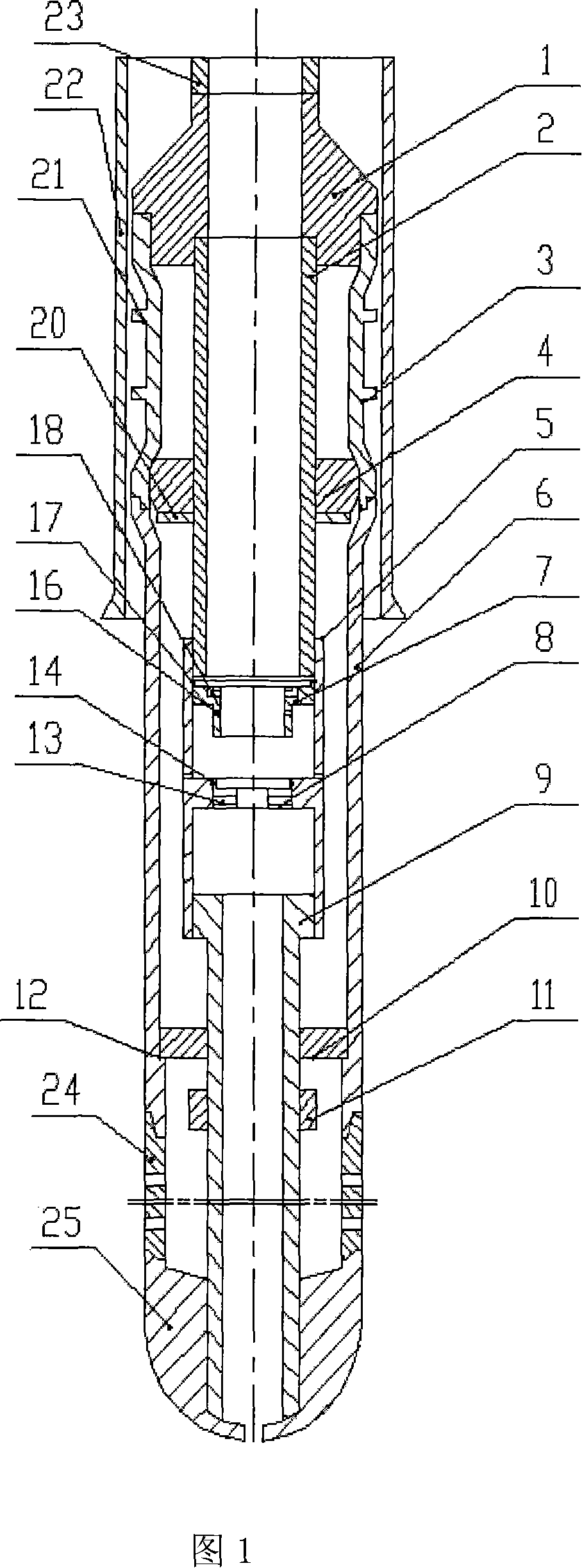 Swelling type screen pipe suspension method and swelling type screen pipe hanger