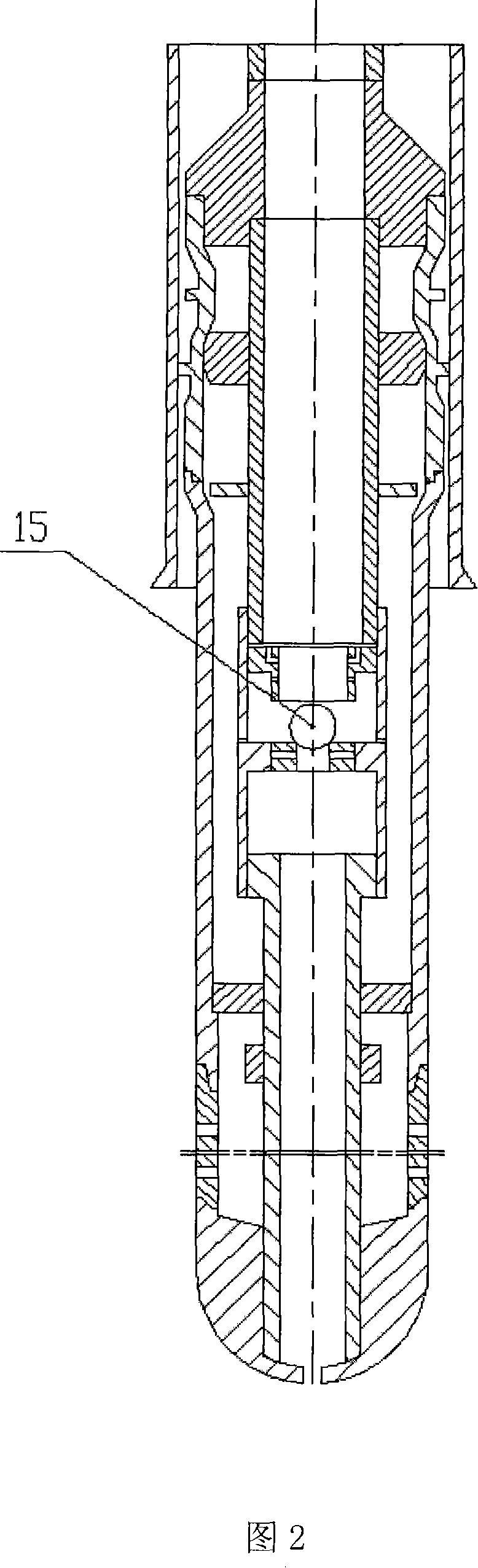 Swelling type screen pipe suspension method and swelling type screen pipe hanger