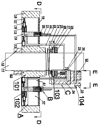 Pier anti-collision device with wave energy power generation function