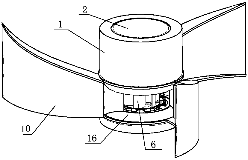 Anti-magnetic levitation wind power energy collector