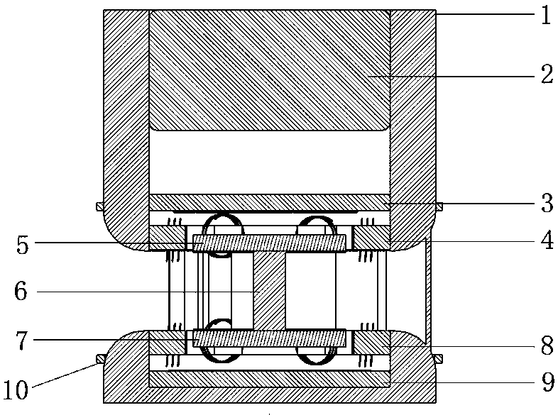 Anti-magnetic levitation wind power energy collector