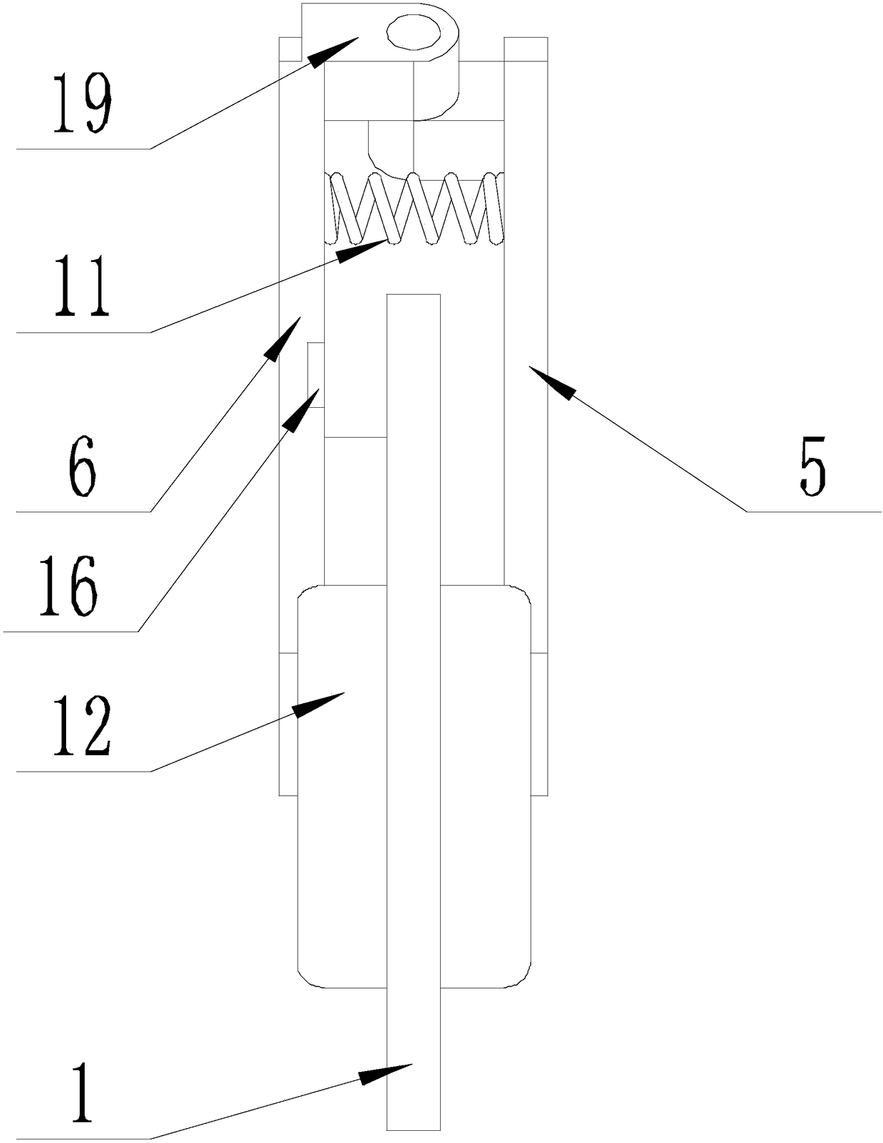 Curved surface dimension measuring convenience improving device