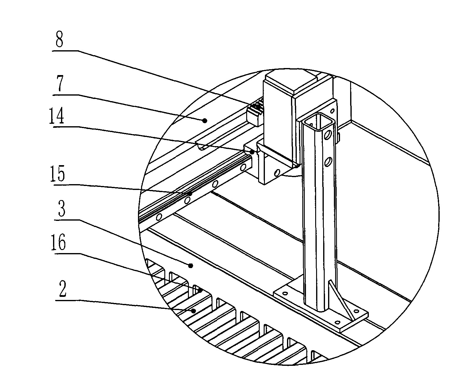 Laser-cutting automatic loading and unloading manipulator