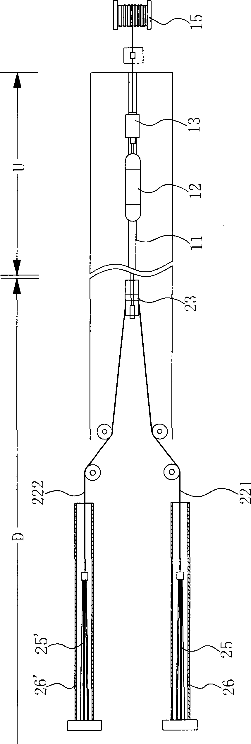 Simulated moving model experiment method and apparatus for aerodynamic performance of train
