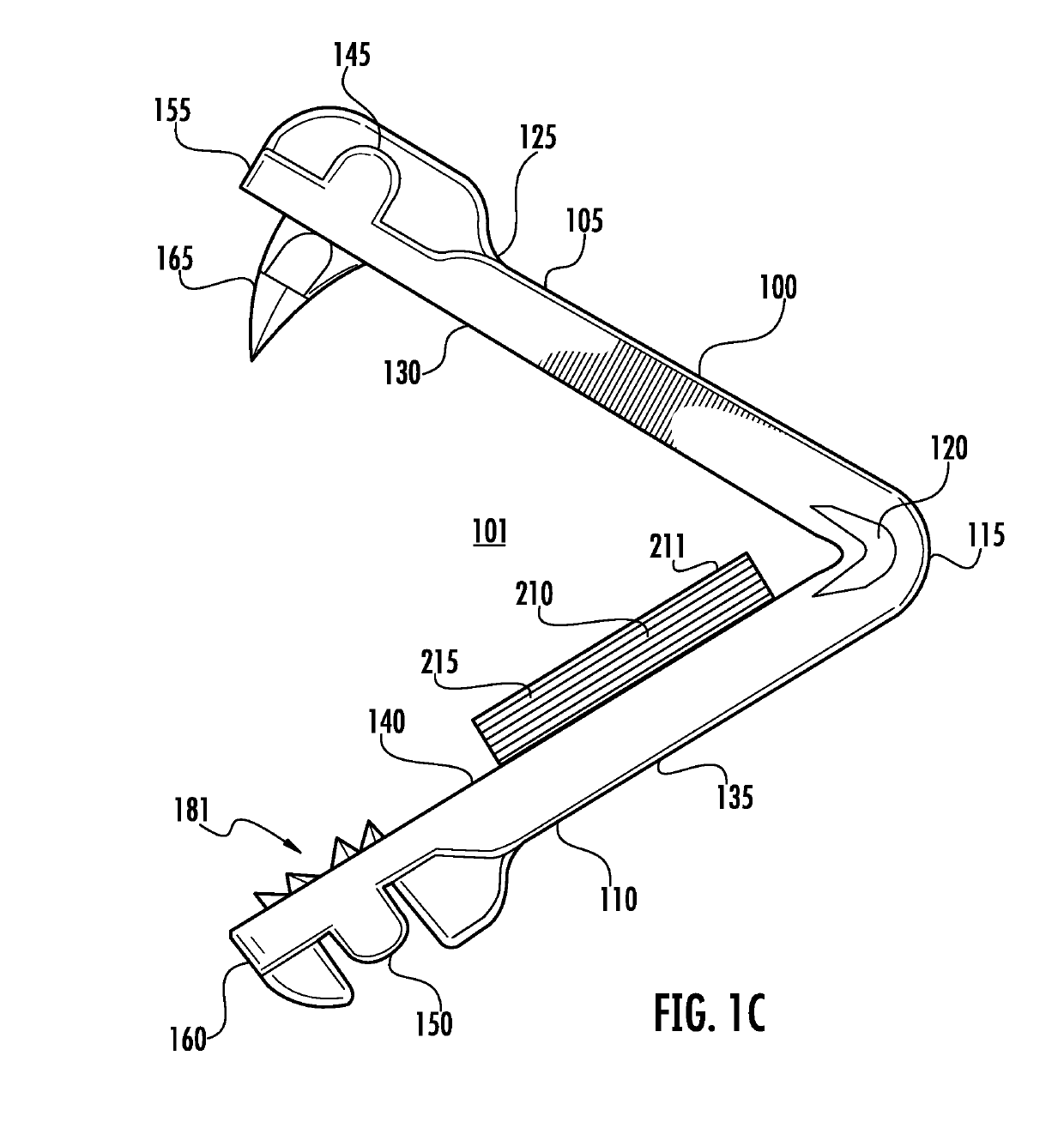 SURGICAL CLIPS WITH PENETRATING LOCKing mechanism and NON-SLIP CLAMPING SURFACES