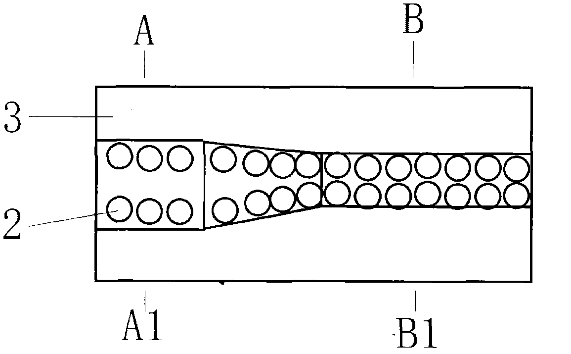 Process for preparing C-shaped support for vacuum glass