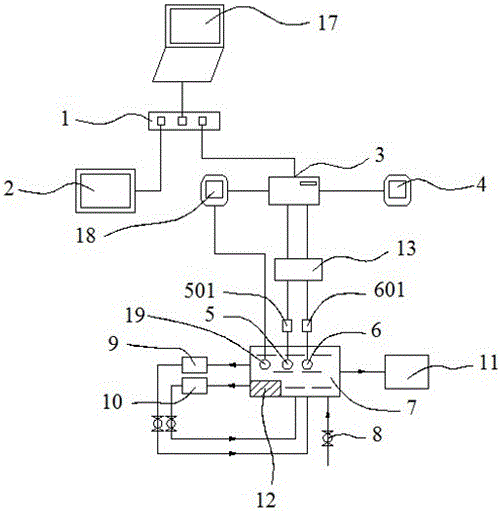 Centralized control system for intelligent heat pump cleaning machine