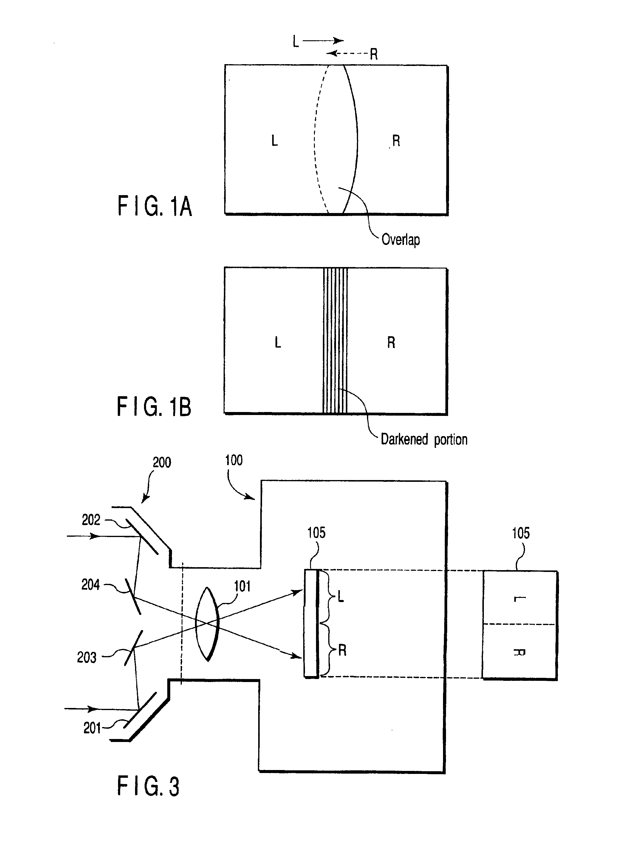 Method and apparatus of generating three dimensional image data having one file structure and recording the image data on a recording medium, and recording medium for storing the three dimensional image data having one file structure