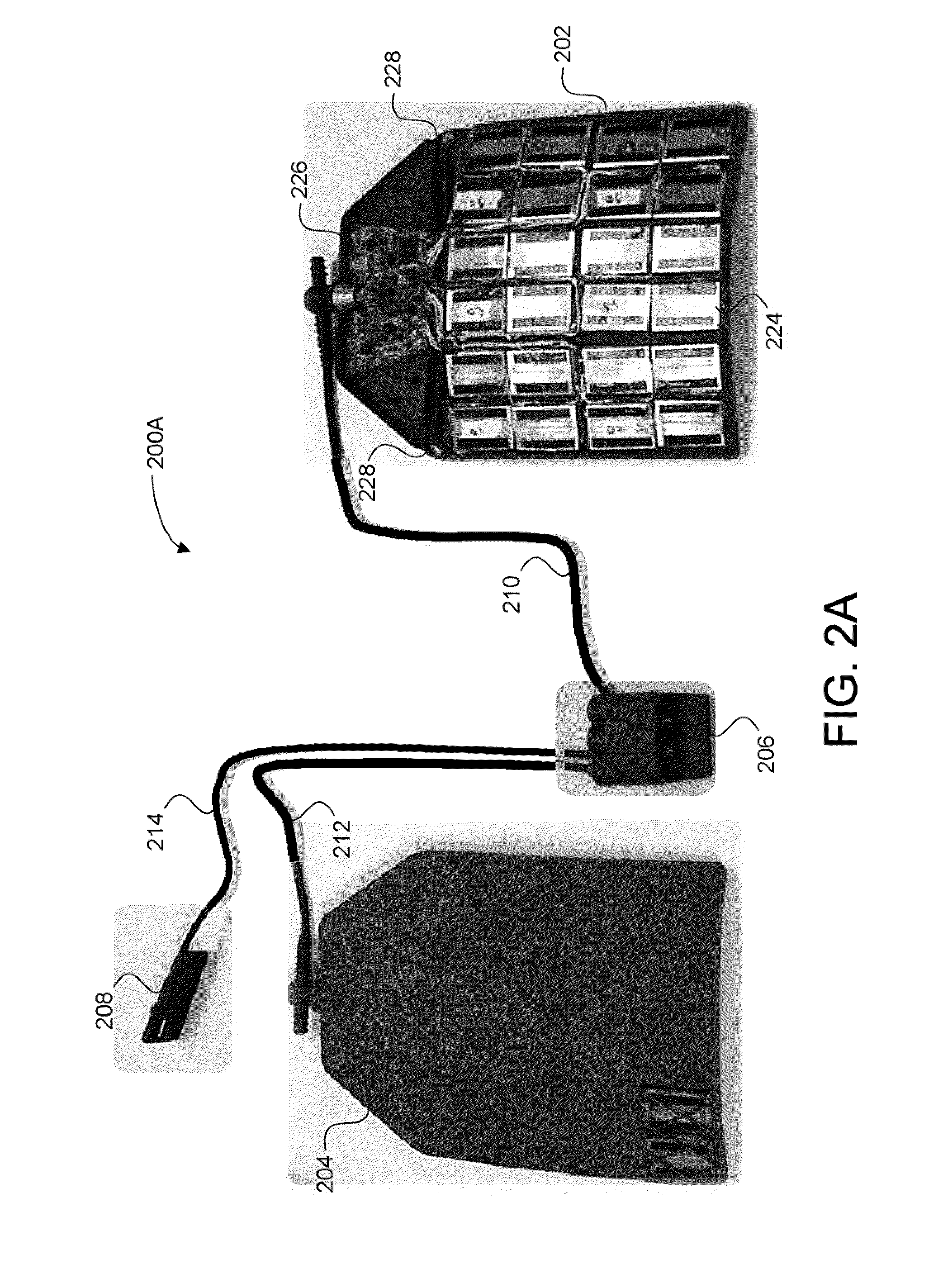 Portable electrical power source for incorporation with an armored garment