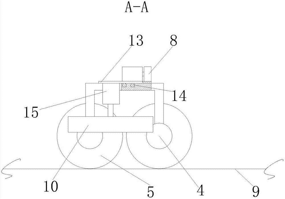 Trowelling machine