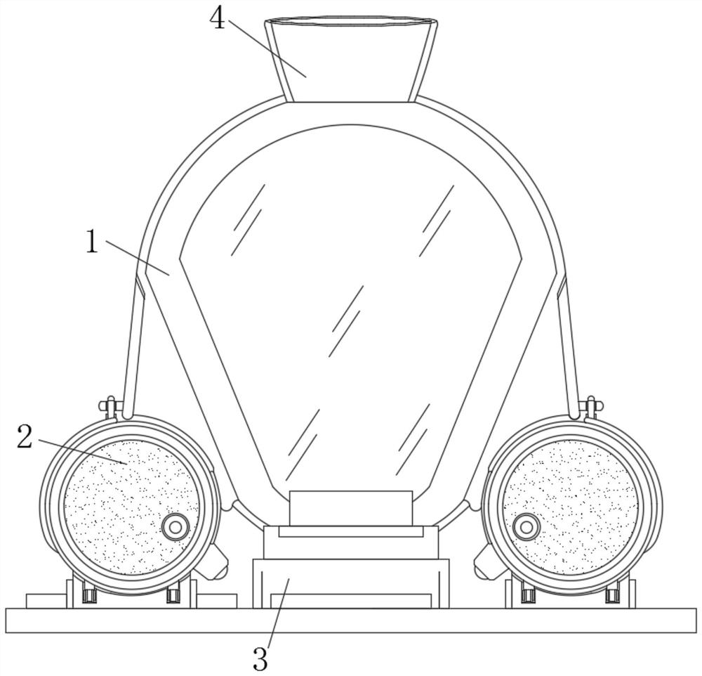 Granule counting machine