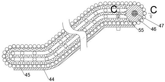 Overbridge auxiliary device with non-motor vehicle lifting function