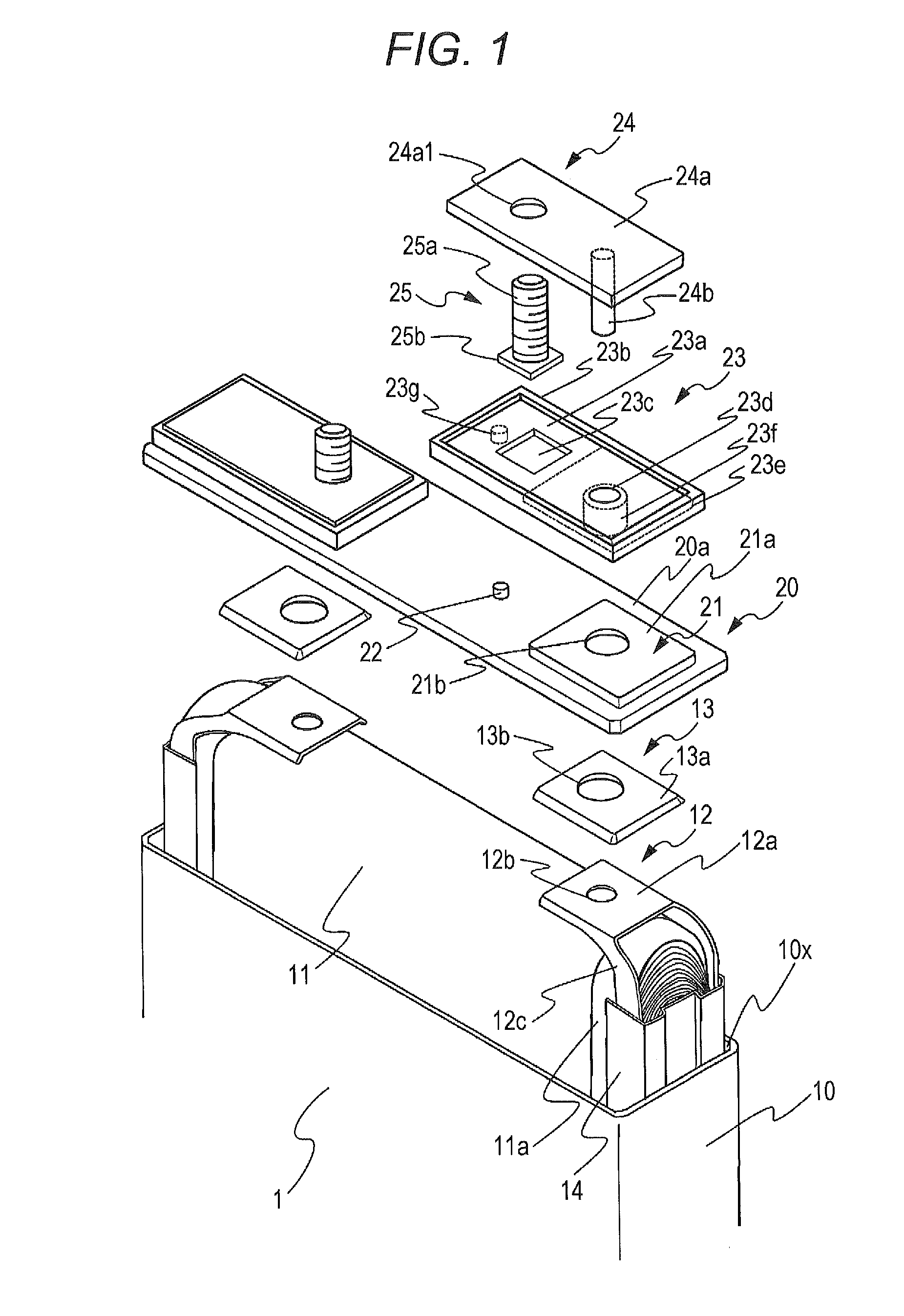 Electric storage device and power source module