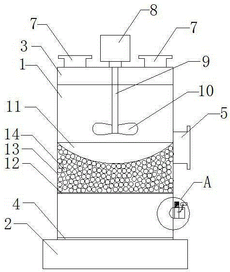 Stirring type drug-decocting machine