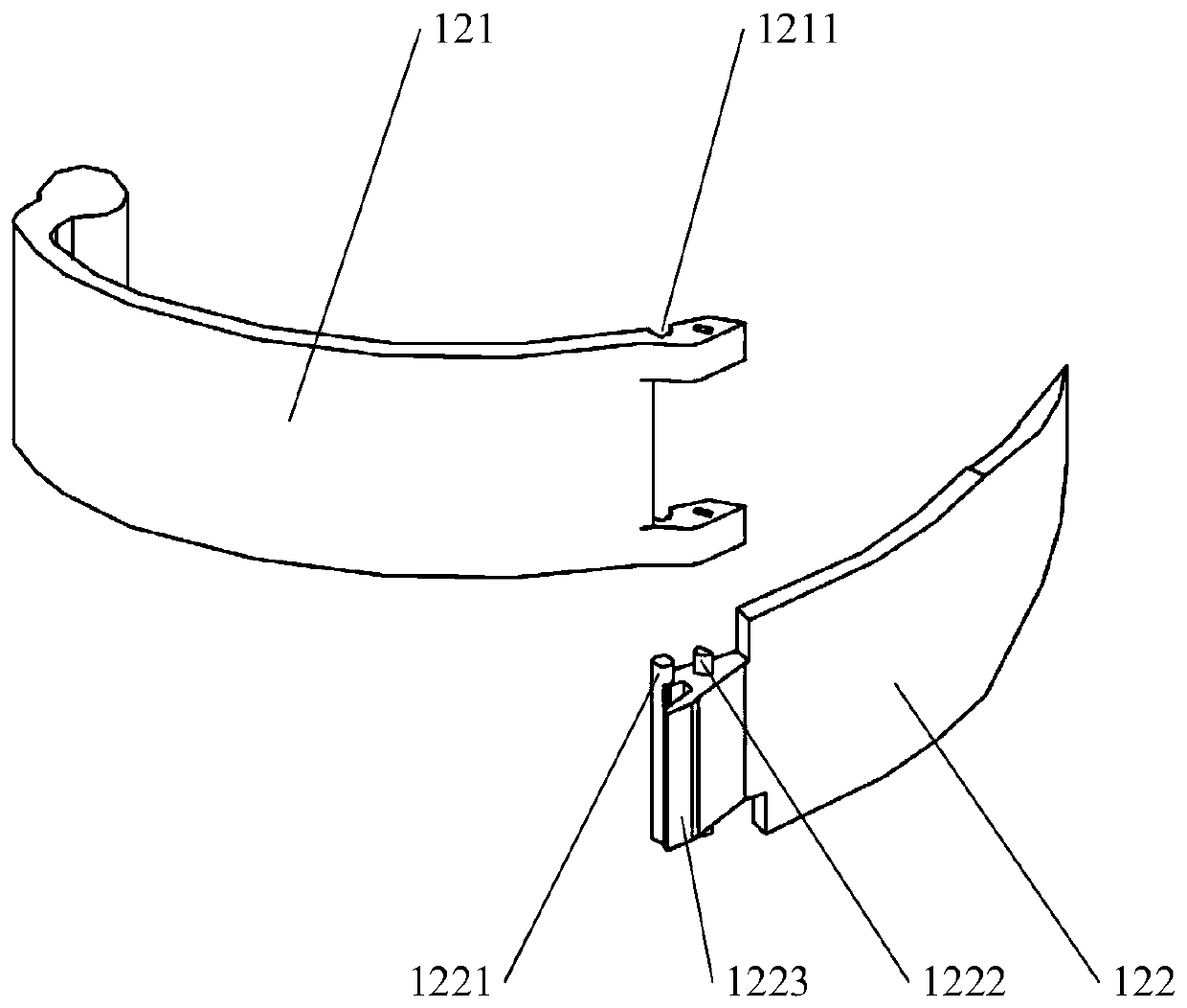 Impeller device, slice stacking device and financial self-service device