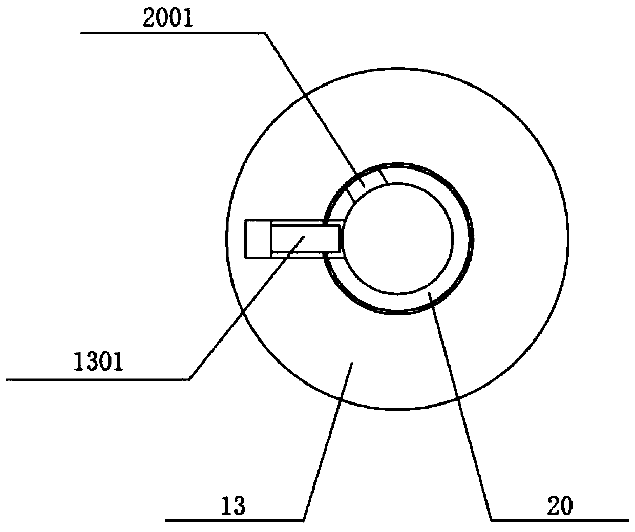 Root irrigation device for seedling cultivation