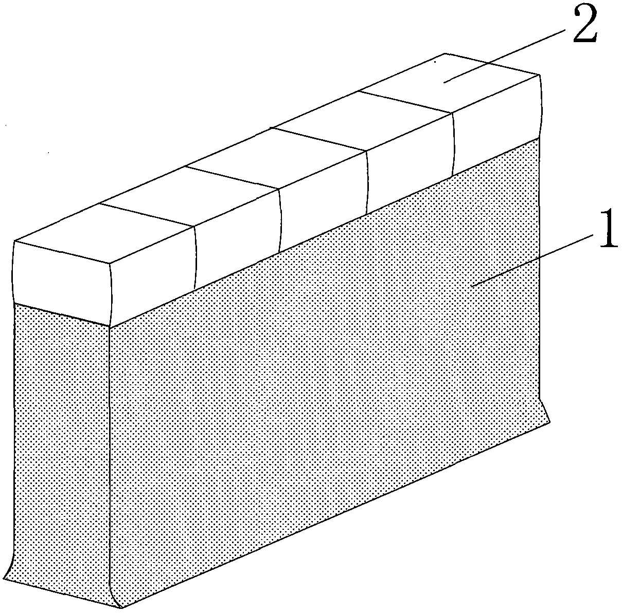Roadside proper yielding unequal combined filling structure of gob-side entry retaining and construction method