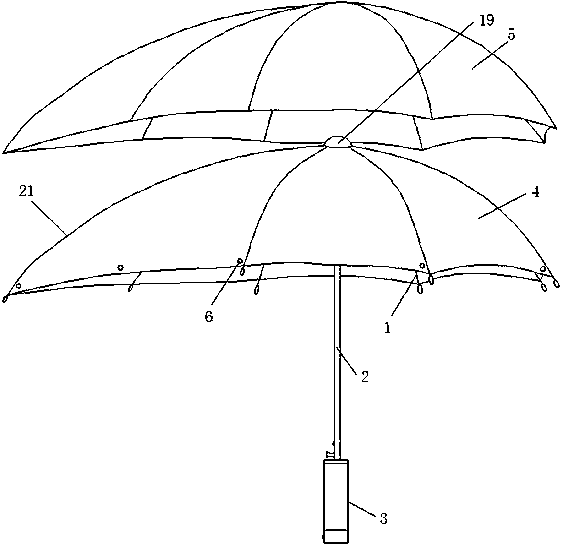 Navigation umbrella