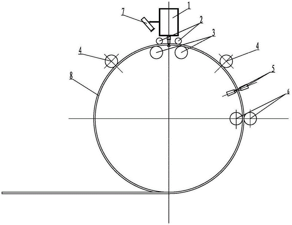 Friction stir welding device