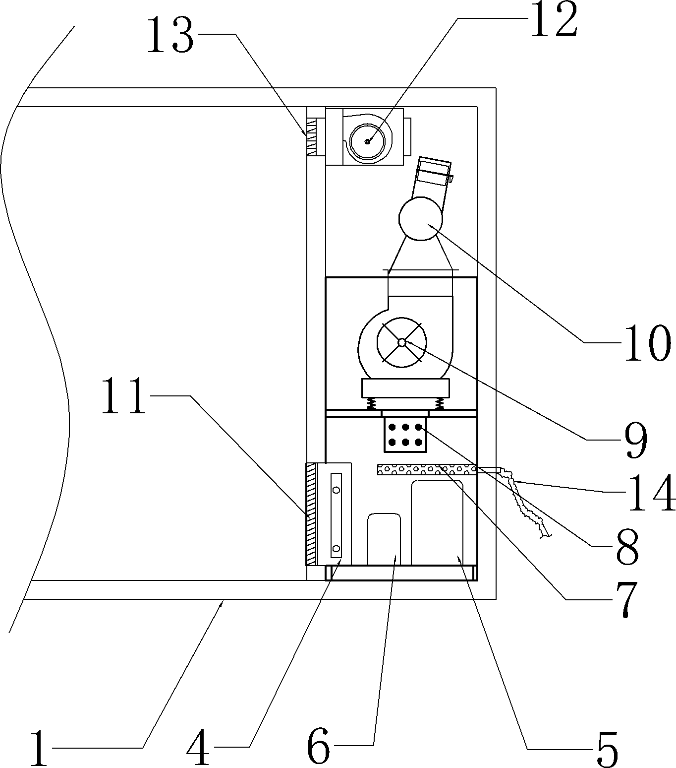 Walk-in sample stability test box