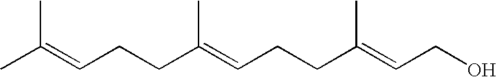 Sesquiterpene stabilized compositions