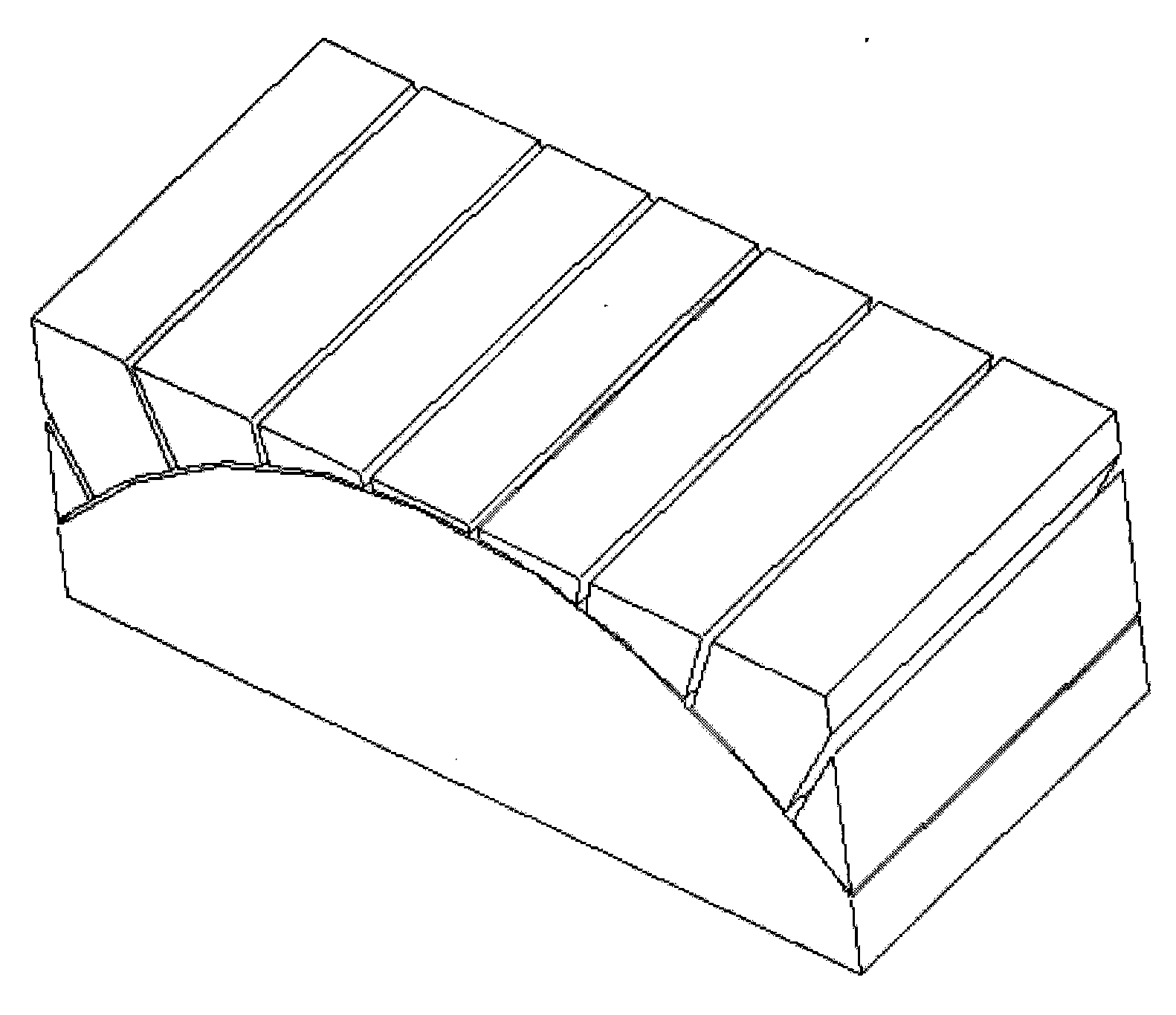 Milling method for honeycomb parts