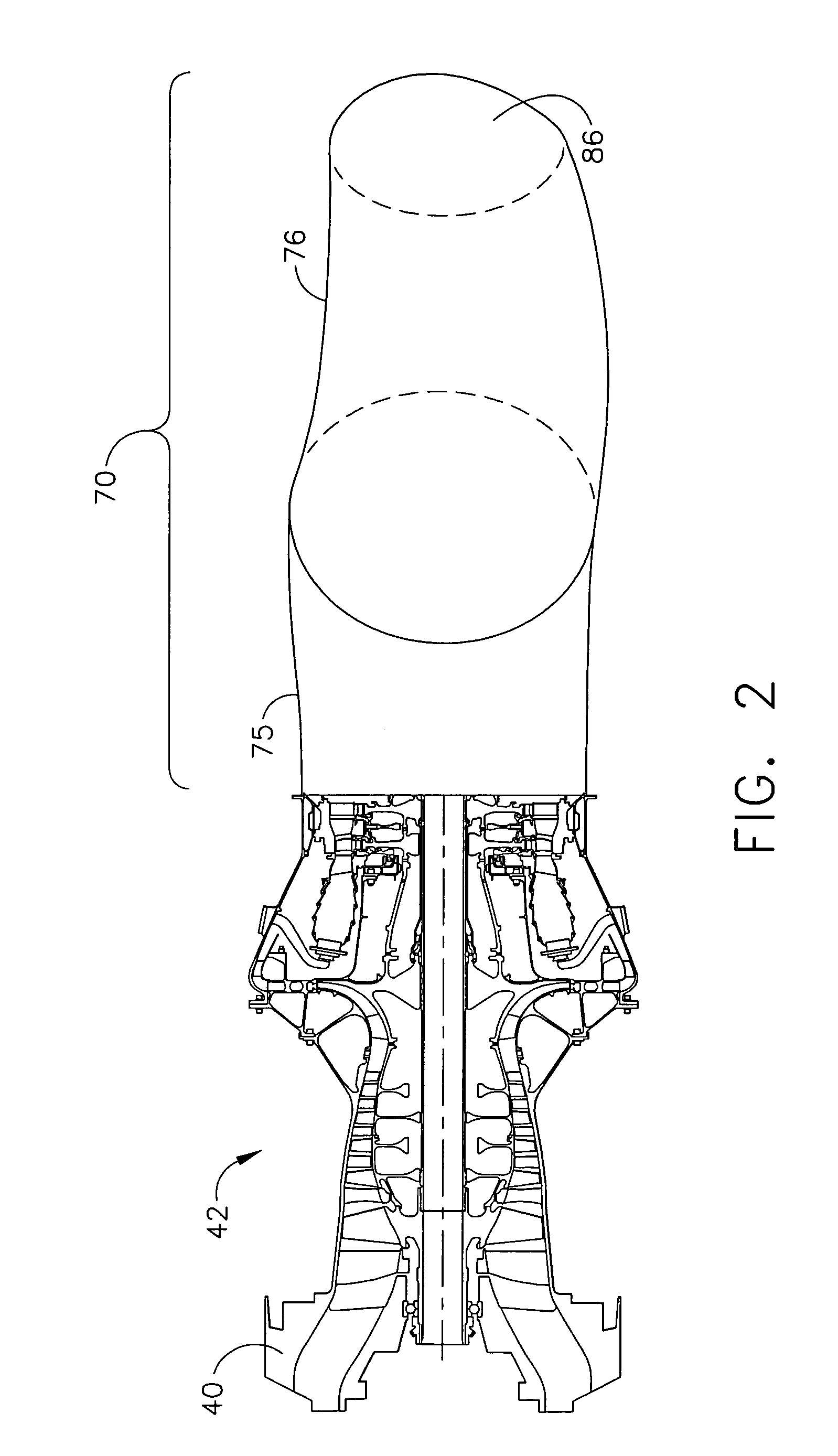 Methods and apparatus for exhausting gases from gas turbine engines