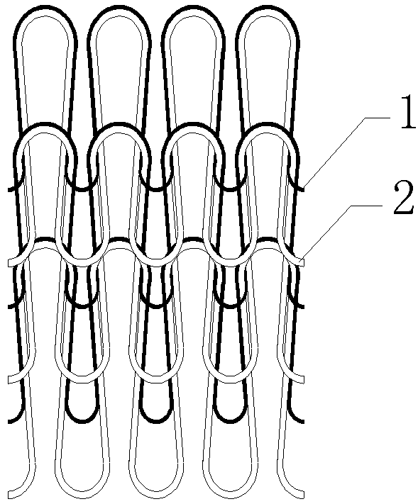 Novel antistatic printed double-resistant double fabrics and production method