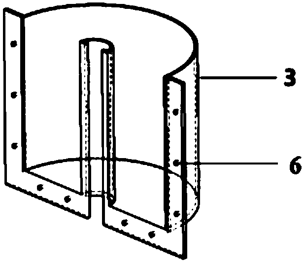 Annular cylindrical tuned liquid damper for controlling vibration of long boom of long-span bridge, and design method