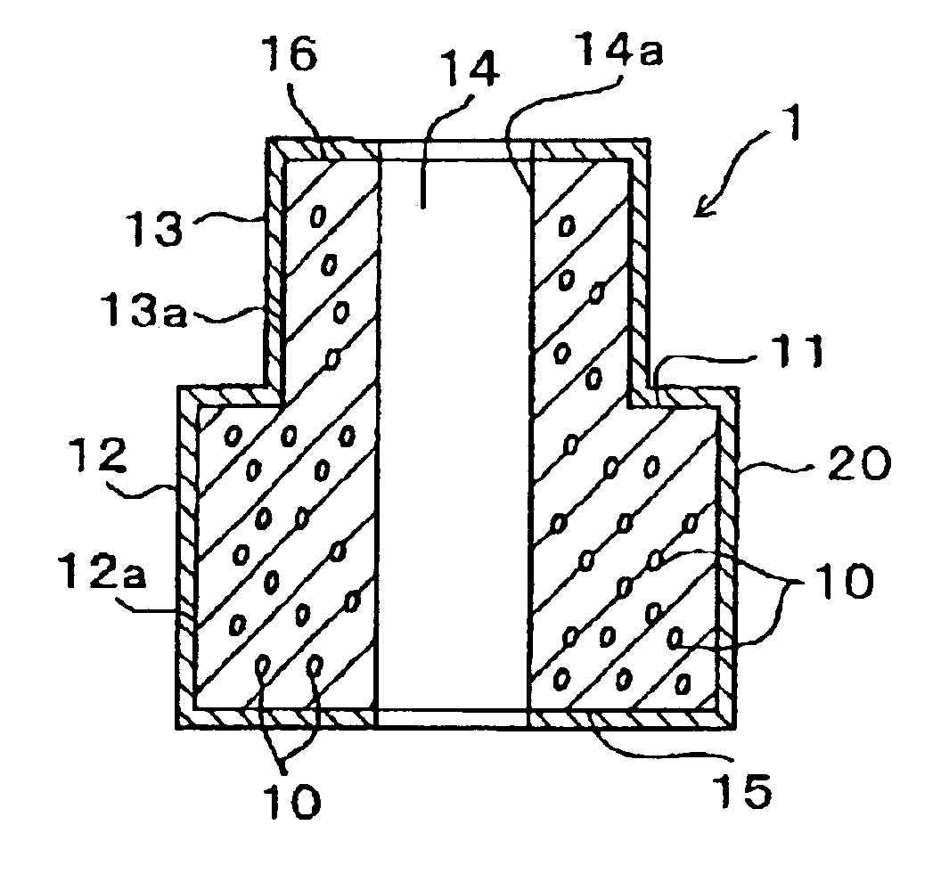 Sintered bearing and production method therefor