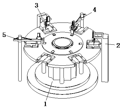 Automobile evaporator steel wire automatic cut-off device