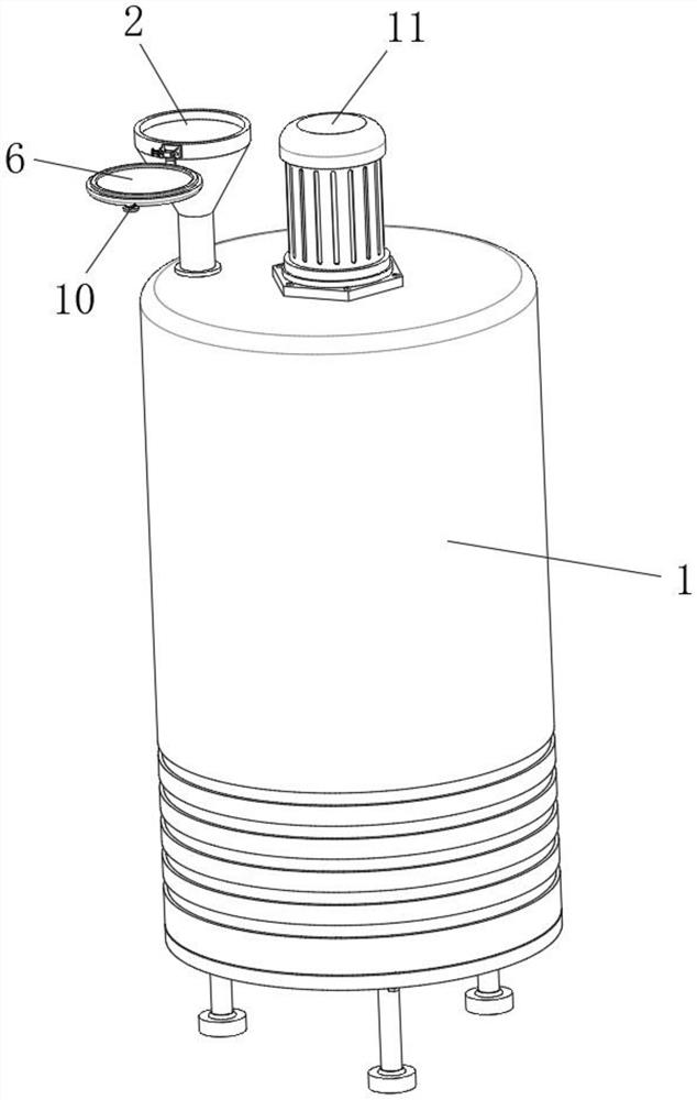 Hydrolysis waste acid recycling device