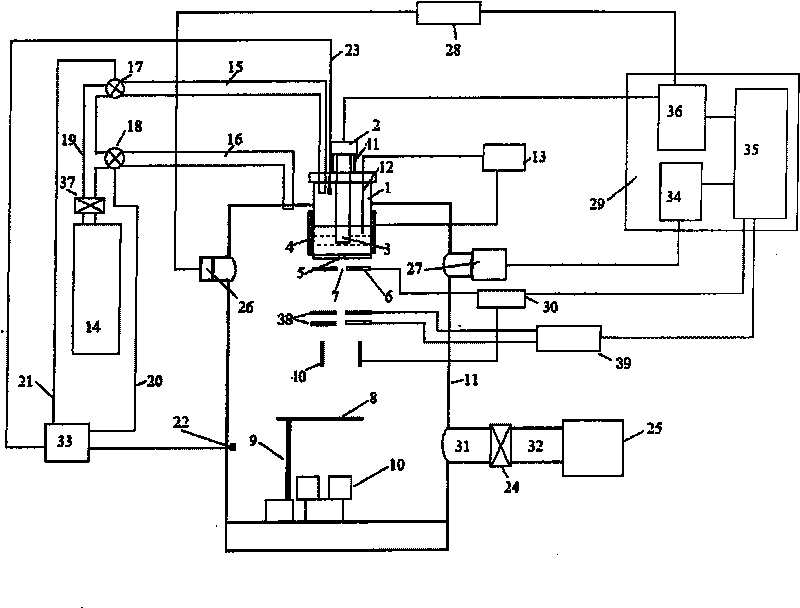 Method and device for preparing microparticles by splitting liquid drop using electric charge oscillation method