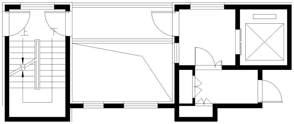 Core tube structure, building structure and building thereof