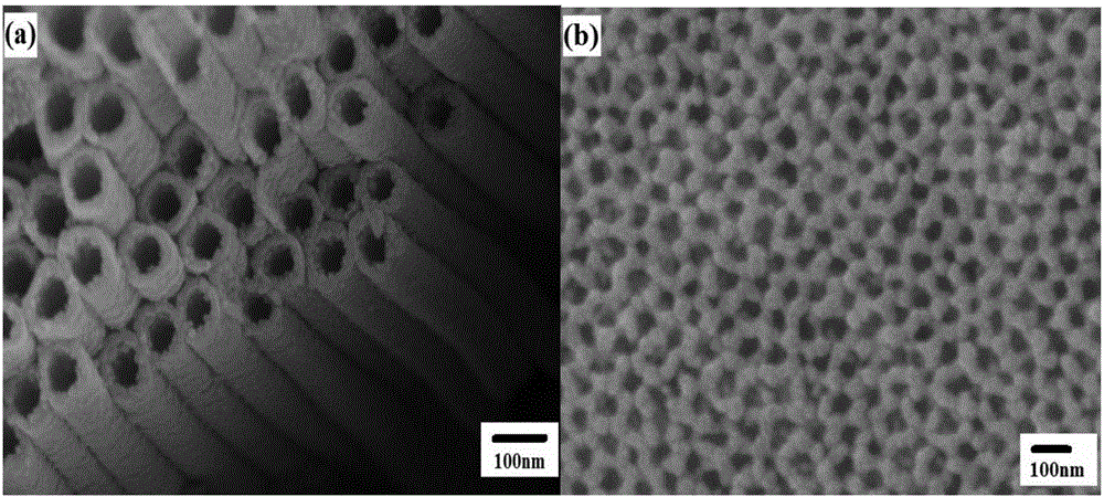 Preparation of nano composite membrane photo-anode used for photo-induced cathodic protection