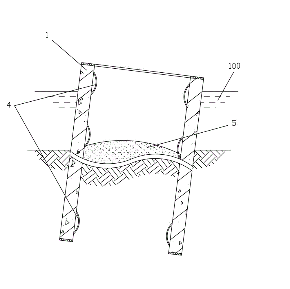 Coaxially-nested multi-section prefabricated tube pile and construction method thereof