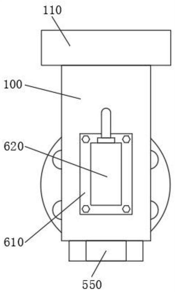 Flange filter for processing PVC gloves