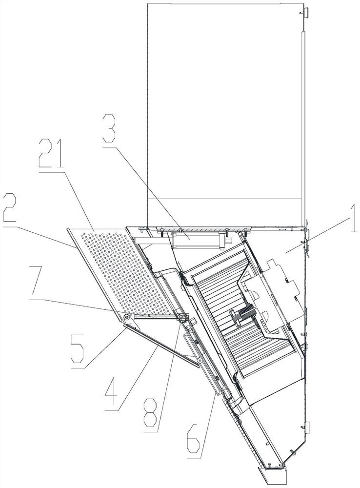 Side-suction range hood and control method thereof