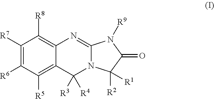 Imidazoquinazoline derivatives as anagrelide analogues for the treatment of myeloprolific diseases and thrombotic diseases