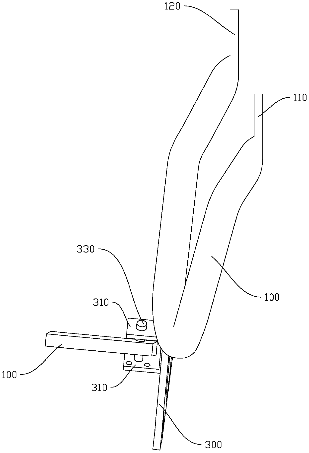 Foot rest structure