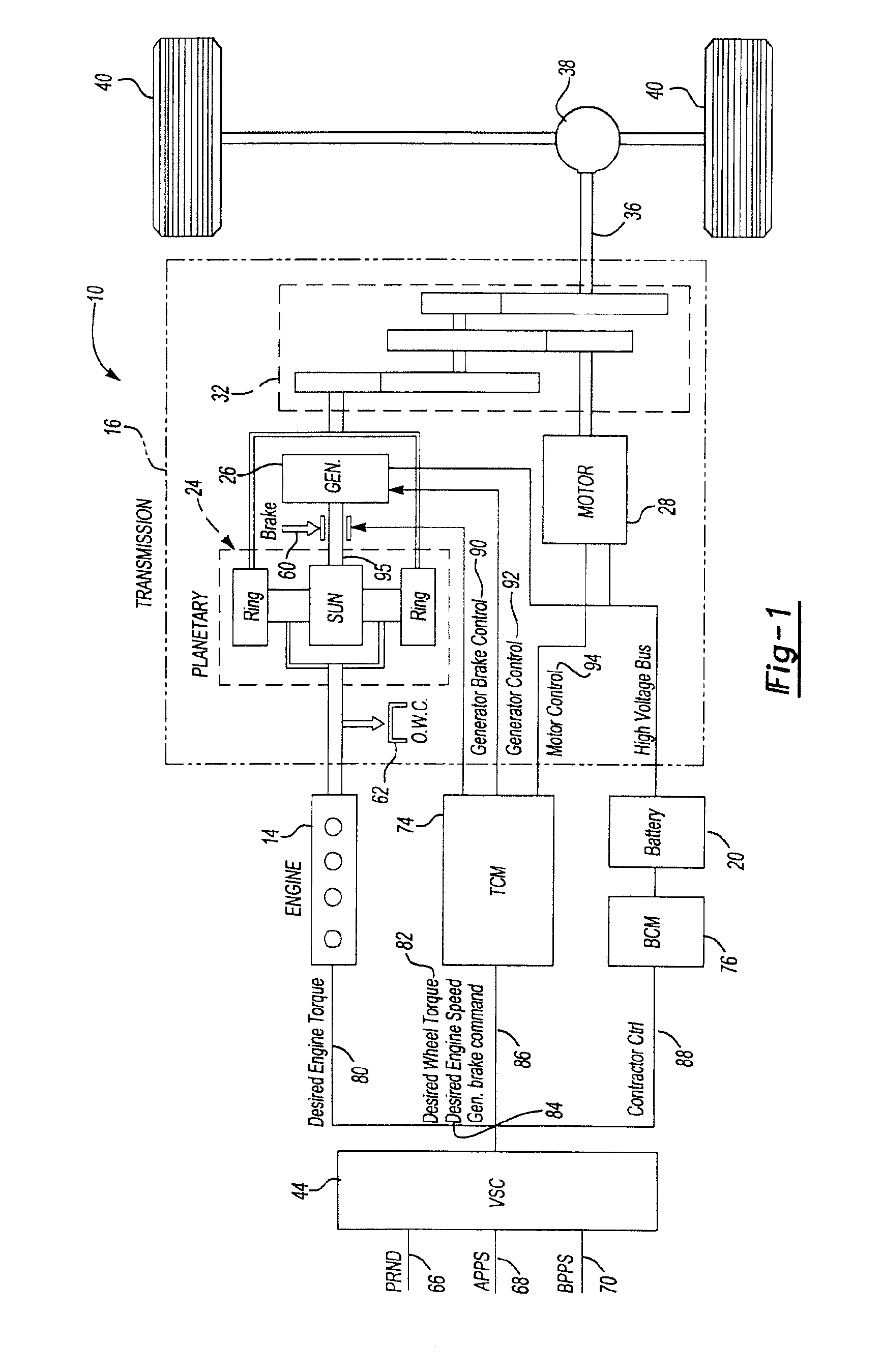 Method of operating a hybrid electric vehicle to limit noise, vibration, and harshness