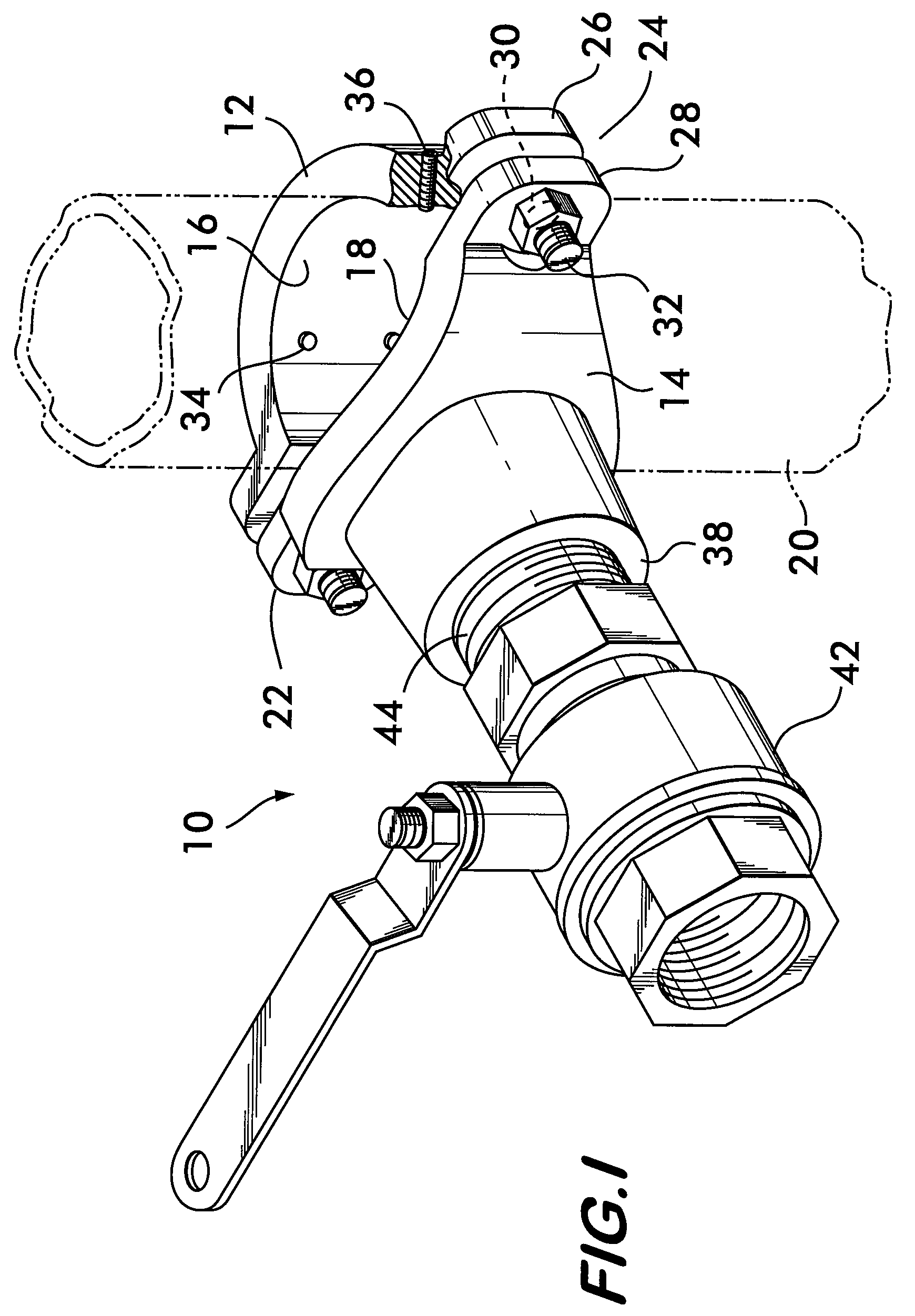 Hot tap device