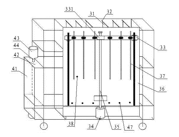 Automatic control system for surface process treatment